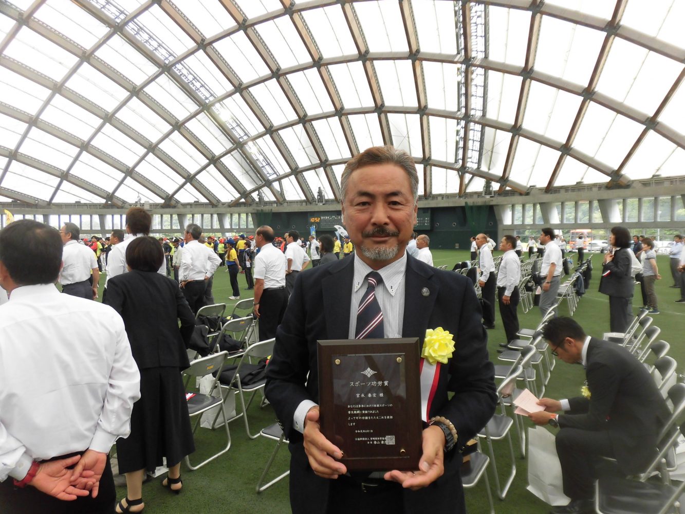 前理事長の「宮永泰宏」氏がスポーツ功労賞を受賞しました。｜宮崎県ラグビーフットボール協会