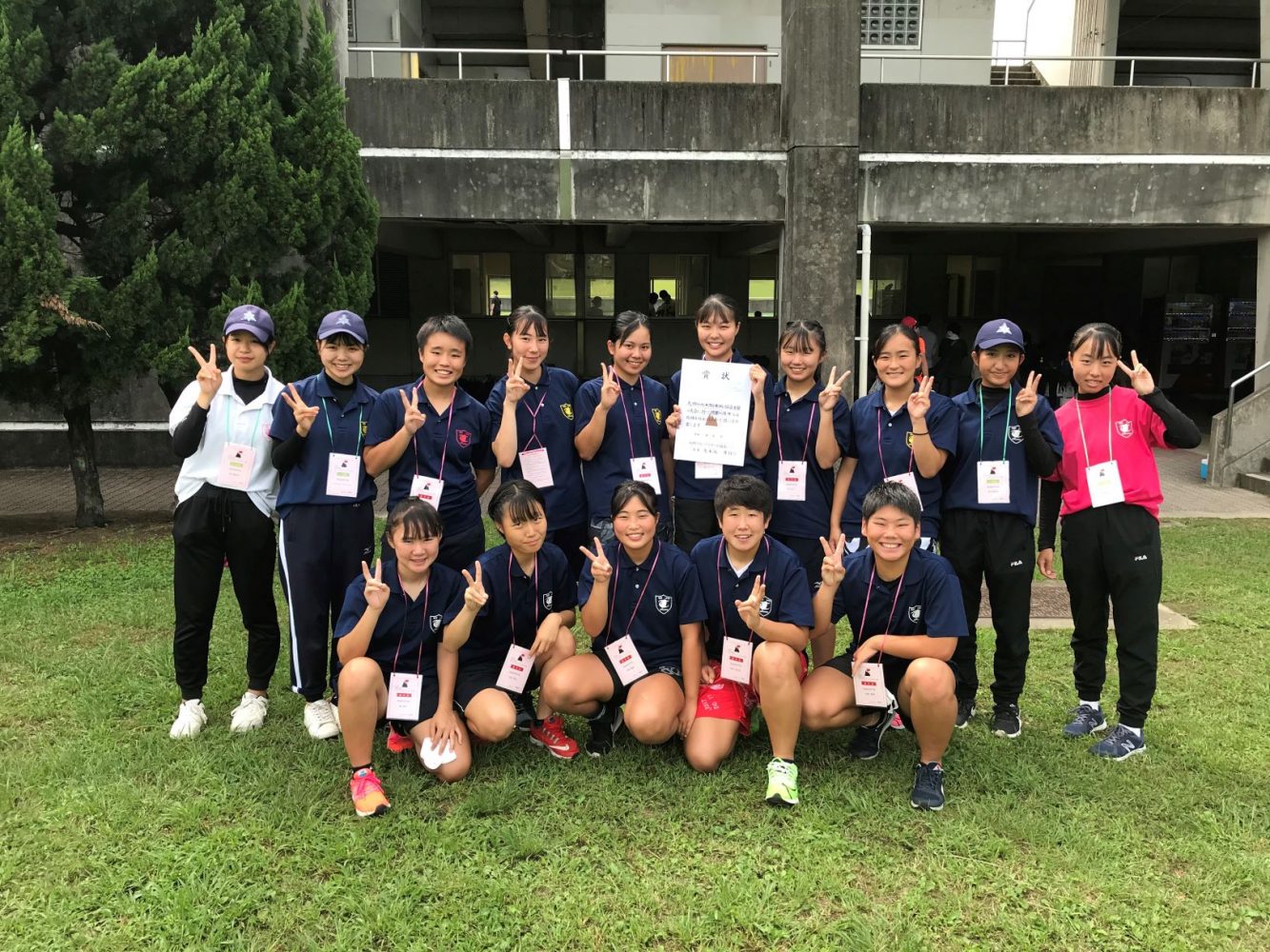 富島高校女子ラグビー部がｂパート優勝 宮崎県ラグビーフットボール協会