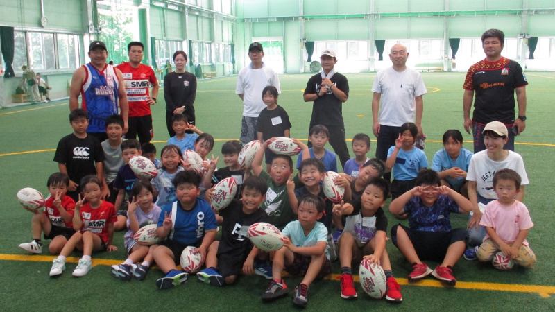 親子ラグビー体験会レポート